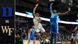 Duke vs. Wake Forest Basketball Highlights (2020-21)