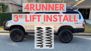 Toyota 4Runner Lift Install - OME 883 and Land Cruiser Springs