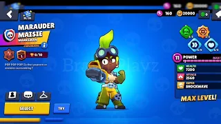 Marauder Maisie Gameplay | Winning animation | Losing animation |#brawlstars |#hypercharge