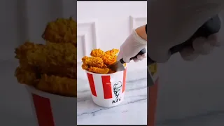 KFC Chicken 🍗 cake 🎂 or fake 🤤 Challenge #alligator #KFC #foryou #trend #viral #toprank