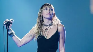 Miley Cyrus - Slide Away Lyrics (VMA performance) (Audio)