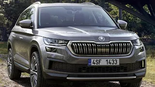 Skoda Kodiaq 2022 Полный Обзор Внешний и Внутренний Вид Нового Рестайлинг Шкода Кодиак