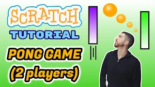 How to make a PONG GAME for 2 PLAYERS | Ping pong | Table tennis | Atari - Scratch 3.0 Tutorial