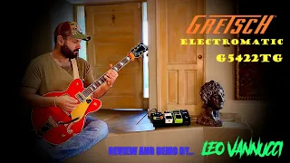Gretsch Electromatic G5422TG hollowbody guitar -. Review and demo by Leo Vannucci