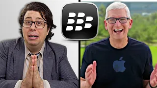 BlackBerry Exec Asks Tim Cook For Help