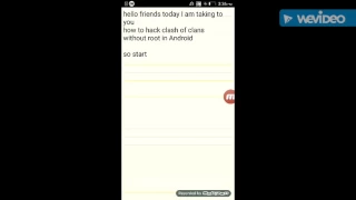 how to hack clash of clans without root in Android