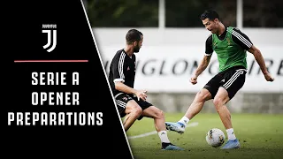 CR7 BACK TO TRAINING | JUVENTUS PREPARE FOR PARMA