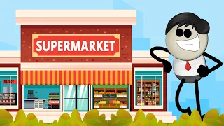 What if Everyone had their own Supermarket? + more videos | #aumsum #kids #education #whatif