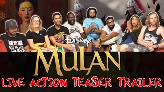 Mulan Live Action Teaser Trailer - Group Reaction