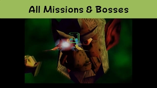 Star Fox 64 - All Mission Complete & Accomplished (All Bosses)