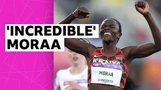 Kenyan Athlete Mary Moraa Wins Gold Medal In Women's 800m Finals | Commonwealth Games 2022