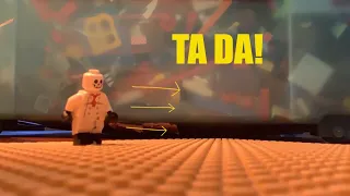 First Time Animating At 12 FPS + New Walk Cycle Lego Stopmotion