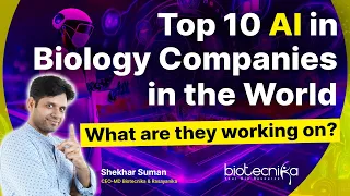 Top 10 AI in Biology Companies in the World & Their Breakthroughs! #ai #breakthrough