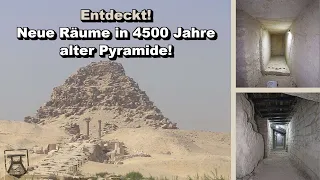 Ägypten: Acht neue Räume in 4500 Jahre alter Sahure - Pyramide gefunden!