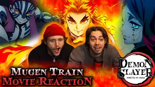 SET YOUR HEARTS ABLAZE!!! | Demon Slayer "Mugen Train" Movie Group Reaction!