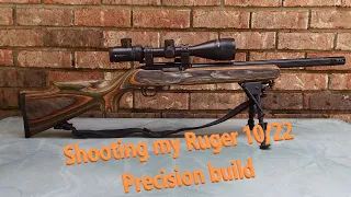 My Target Ruger 10/22 - A Home Built Precision Rifle