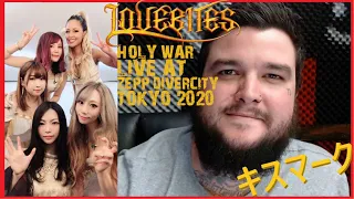 m/ RAISE THOSE HORNS. Aussie Reacts To LOVEBITES / Holy War [Live at Zepp DiverCity Tokyo 2020]