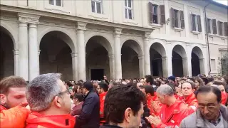 TERNI. Funerali DAVID : palloncini colorati e lacrime