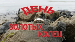 День золотых колец на юрмальском пляже.Minelab safari.Пляжный коп 2016.