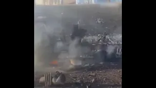 Ukrainian army: Russian convoy destroyed near Kyiv
