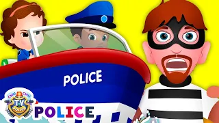 ChuChu TV Police Boat Chase Episode - Narrative Story - ChuChu TV Police Fun Cartoons for Kids