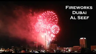 Dubai Al Seef fireworks