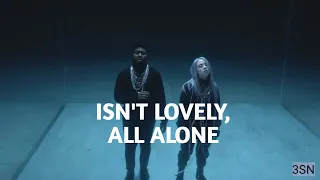 Lovely Lyrics (Billie Eilish ft. Khalid) New WhatsApp Status Video Song