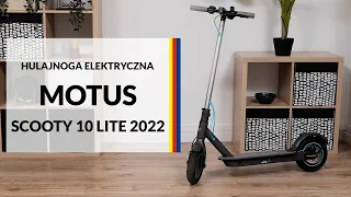 Hulajnoga elektryczna Motus Scooty 10 Lite 2022 – dane techniczne – RTV EURO AGD