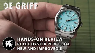 Rolex Oyster Perpetual 36mm Turquoise Hands-On! 126000 Tiffany Blue Stella Dial Rolex OP Review