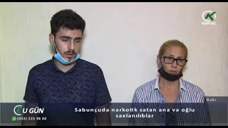 Sabunçuda narkotik satan ana və oğlu saxlanılıblar