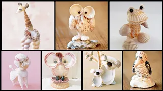 Pretty Seashell Animals,Seashell Craft ideas,Easy Seashell Craft