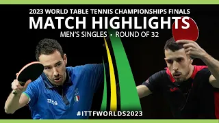 Alvaro Robles vs Mihai Boboocica | MS R32 | 2023 ITTF World Table Tennis Championships Finals