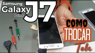 Samsung Galaxy J7 prime - como fazer a troca de tela do galaxy j7 prime