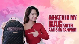 What's in my bag Ft. Aalisha Panwar |Ishq Mein Marjawan| |Exclusive|