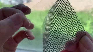 Window screen repair tape