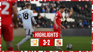 Town fall to defeat against MK Dons | Extended Highlights: MK Dons vs Swindon Town