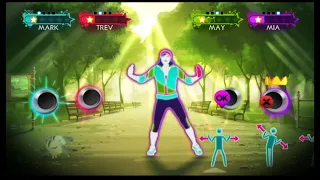 Just Dance 3 - Cardiac Caress (DLC) - (Multiplayer Gameplay)