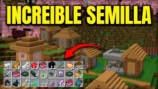 ✅ La MEJOR SEMILLA de MINECRAFT 1.20.81 BEDROCK para COMENZAR