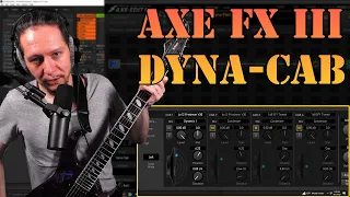 Dyna Cabs in the Axe FX III FW 22 | Demo and Review