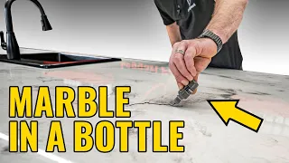 DIY White Marble Epoxy Using The Best Technique | No Skills Required & Get Amazing Results