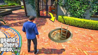 I Found A SECRET ROOM Under Michaels House in GTA 5!!!! MALAYALAM