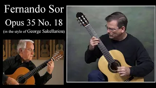 Sor Op.35 No.18 ala George Sakellariou