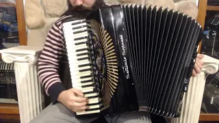 SETSOPRARTVIBK - Black Settimio Soprani Artist VI Piano Accordion LMMH 41 120 $10999