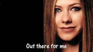 Not the only one-Avril lavigne (with lyrics)
