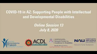 Session #13 | Policing And Disability During COVID-19 | July 8, 2020