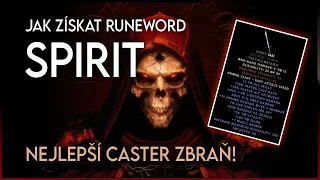 Jak získat nejsilnější runovou zbraň Spirit? ... Diablo 2 Resurrected - Návod na runewords