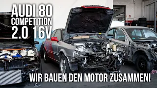 LEVELLA | Audi 80 Competition 2.0 16V | Motor komplett revidiert - Zusammenbau!