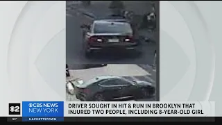 Driver struck woman & girl at Brooklyn intersection then took off, NYPD says