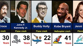 Celebrities Who Died in Plane Crashes | Kobe Bryant, Otis Redding, Jim Croce