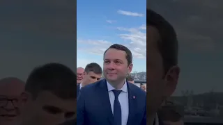 Видео парада кораблей за 30 секунд Североморск на День Военно-морского флота! #navy #army #aurora